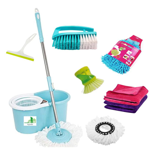 Mops, Brushes & Scrubs