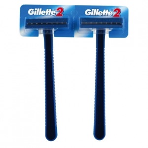 Gillette 2 Disposable Razor (Pair)