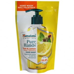 Himalaya Pure Hands Tulsi & Lemon Hand Wash 750ml Refill Pack