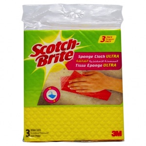 3M Scotch Brite Sponge Cloth 2Pcs 5087