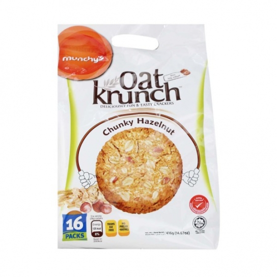Munchy Oat Krunch Cracker Hazelnut 416g