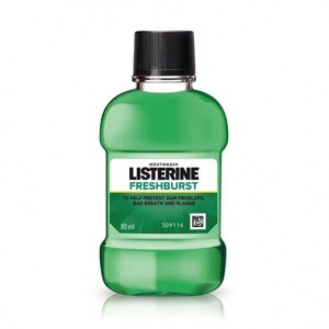 Listerine Freshbrust Mouth Wash 80ml