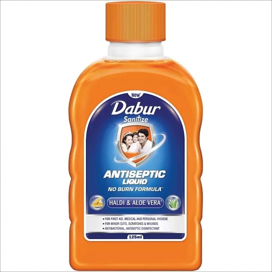 Dabur Sanitize Antiseptic Liquid 125 ml