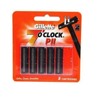 Gillette 7 O'Clock PII 5Cart