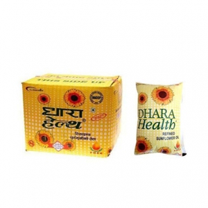 Dhara Health Sunflower Oil 1 Cartoon (10pcs)