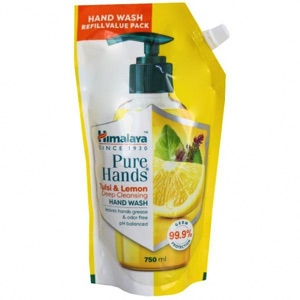 Himalaya Pure Hands Tulsi & Lemon Hand Wash 185ml Refill Pack