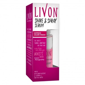 Livon Shake & Spray Serum Express Salon Finish 50ml