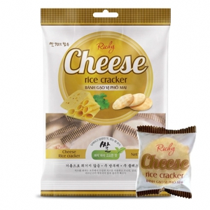 Richy Salty Rice Crackers Cheese Flavour 150g
