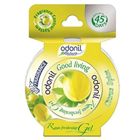 Dabur Odonil Room Freshening Gel-Citrus Spice 75 gm