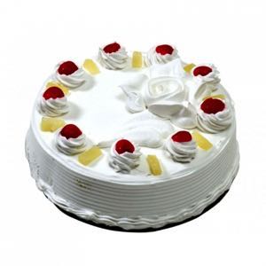 Vannila birthday cake