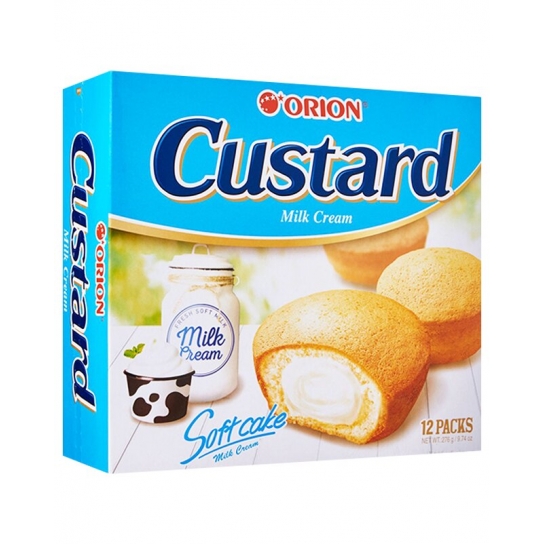 Orion Custard Milk cream Pack of 12