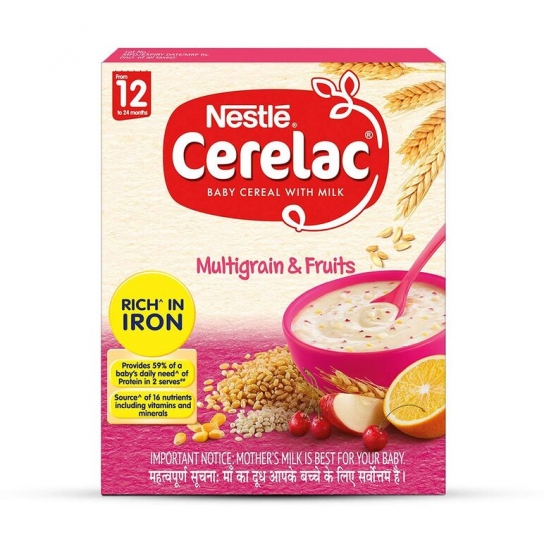 Nestle Cerelac Multi Grain & Fruit from 12 To 24 Months 300g