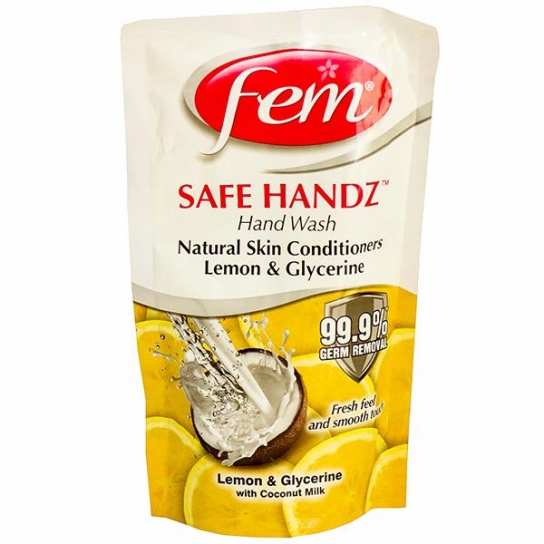 Dabur Fem Soft Hands Handwash Lemon & Glycerine 185 ml