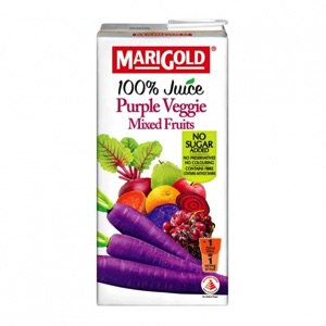 Marigold 100 Purple Veggie Mixed Fruits No Added Sugar 1L
