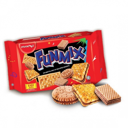 Munchy Assorted biscuits Fun.Mix 295gm