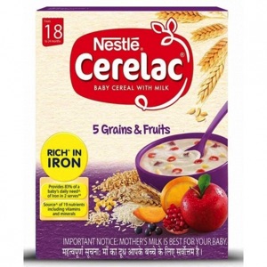 Nestle Cerelac 5 Grain & Fruit from 18 To 24 Months 300g