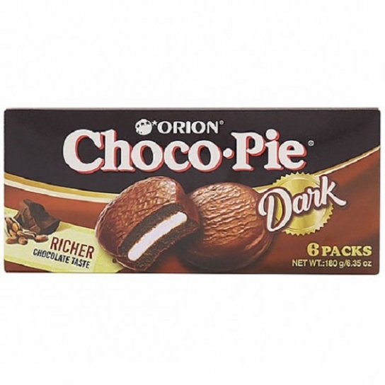 Orion dark Chocopie 180g Pack of 6