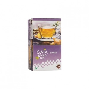 Gaia Green Tea with Ginger 25bag