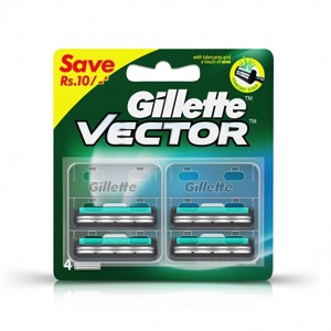 Gillette Vector+ 4Carts